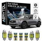 AENVTOL Canbus для Infiniti QX30 QX50 QX60 QX4 QX70 QX56 QX80 ESQ EX35 JX35 FX35 FX45 FX37, светодиодный фонарь