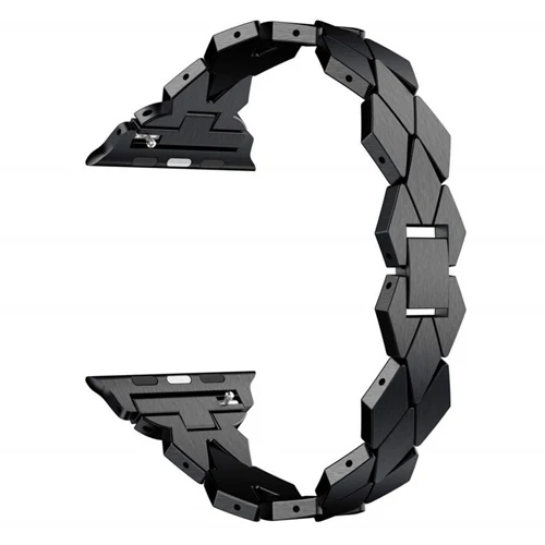 black Инструмент+ ссылка браслет для apple watch, 38 мм, ремешок, 40 мм 42 44 мм наручных часов iwatch, ремешок 5/4/3/2/1 из нержавеющей стали, металлический ремешок для часов аксессуары - Цвет ремешка: black