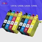 T1295 Замена чернильных картриджей для Epson T1291 T1292 T1293 T1294, совместим с принтом Epson SX420W SX425W SX525WD SX230