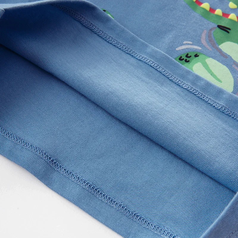 

DBA16187 dave bella spring baby boys casual cartoon T-shirt children tops boy kids fashion tees