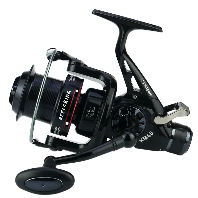 

Carp Fishing Reel Spinning Fishing Reel Gear Ratio 5.2:1 All metal Spinning wheel reel Left/Right Hand Fishing Accessories