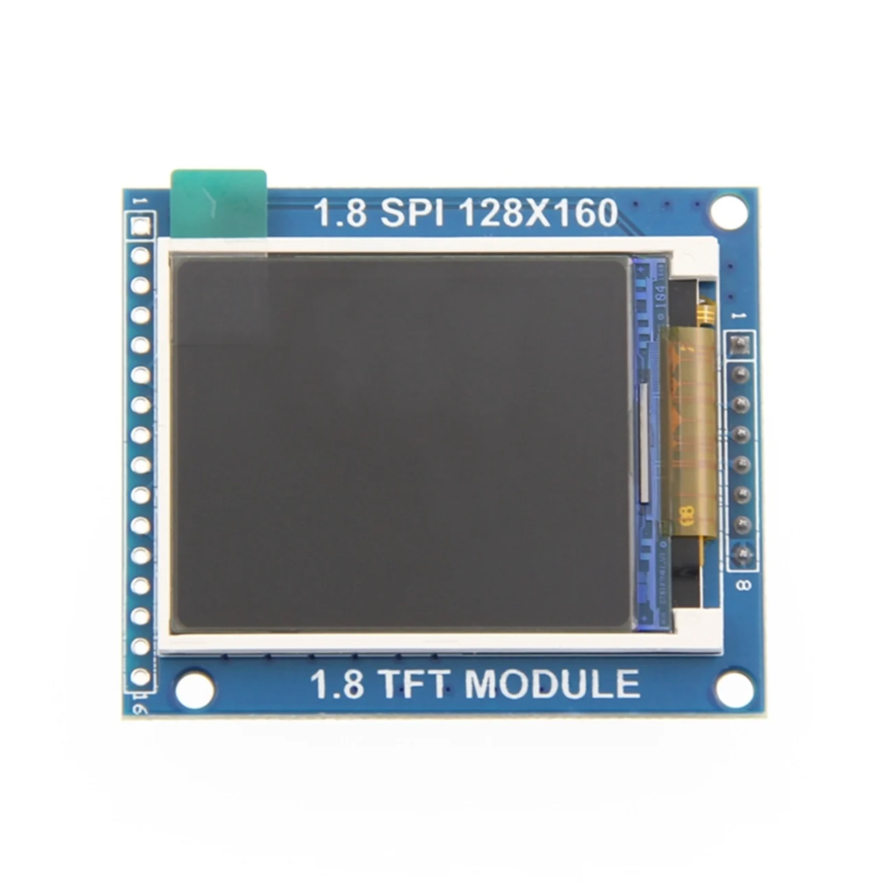 1.8 inch TFT blue 1,8 дюймов TFT lcd модуль ЖК-экран модуль ST7735 SPI серия 51 драйвер 4 IO драйвер TFT Разрешение 128*160 - Цвет: 1.8 inch TFT blue