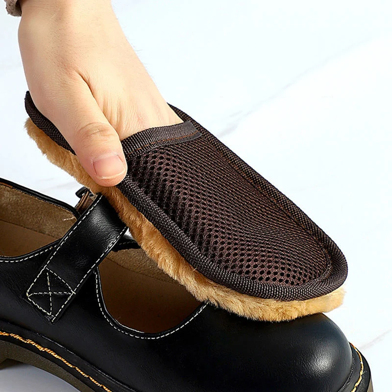 

Shoe Shine Shoe Polish Glove Type Shoe Shine Special Cloth Brush Shoe Suede Polishing Cloth Tool Set