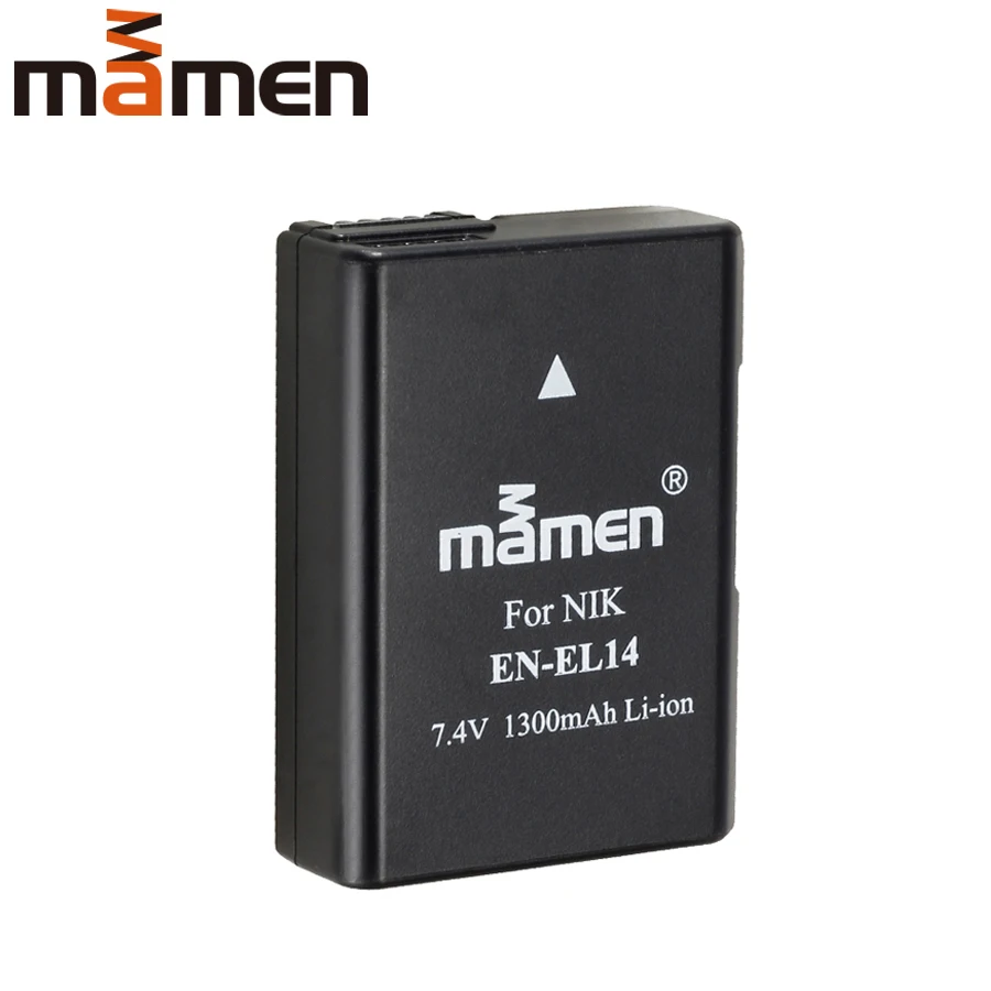 Аккумулятор для камеры Mamen EN EL14 EN-EL14 ENEL14 для Nikon Coolpix D3100 D3200 D5200 P7100 P7700 аккумулятор 1300 мАч SLR DSLR LI-battery