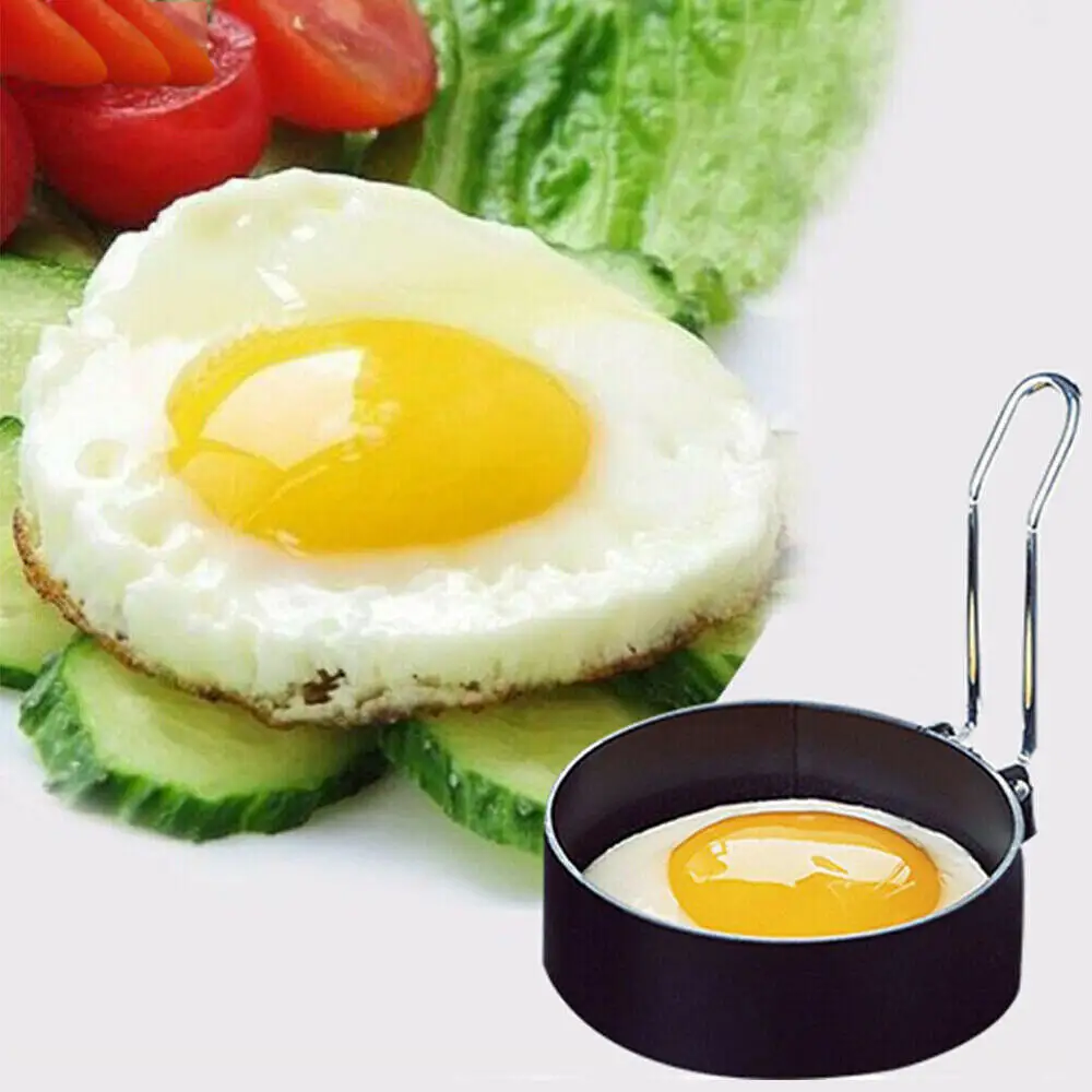 Круглое металлическое кольцо для жарки яиц идеальная круглая форма