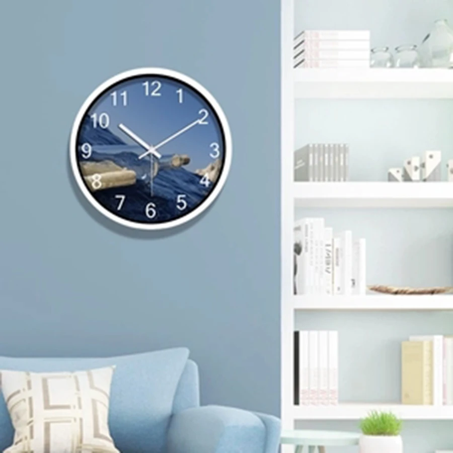 Большие часы настенные современный дизайн цифровые ванная комната Роскошные