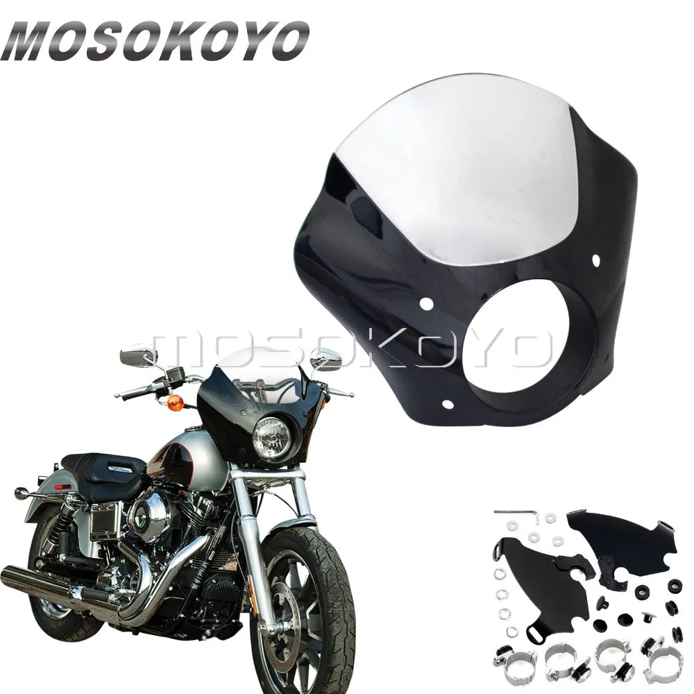 Мотоциклетная перчатка фара обтекатель прозрачное лобовое стекло для Harley Sportster