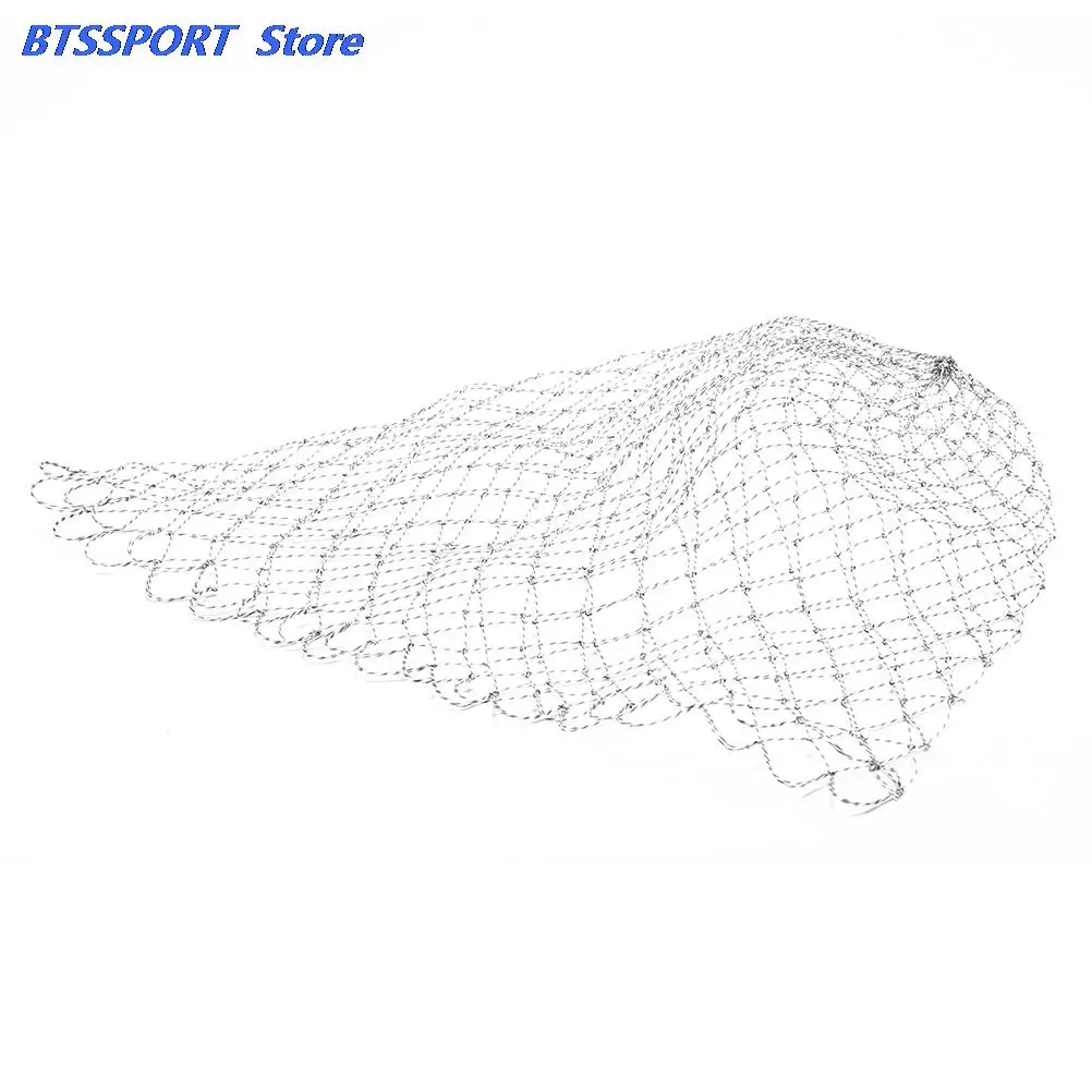 1PC Fishing Net Double Line Braided Mesh Landing Tools Hole For Bass Trout Catch Accesorry 35/45/70cm | Спорт и развлечения