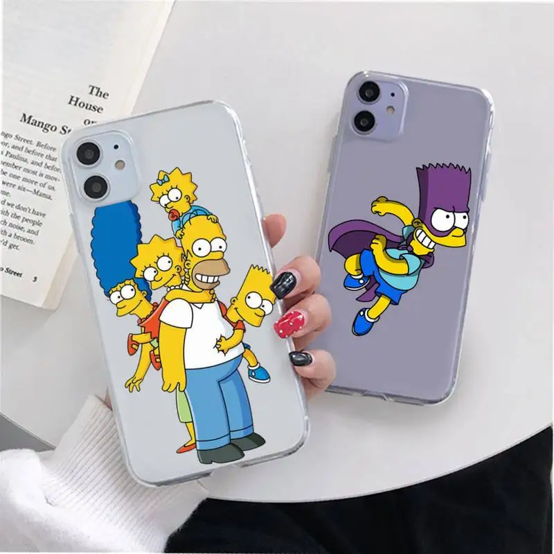 

Funny Family Phone Case For iphone 13 12 11Pro Mini XS Max 8 7 Plus X SE 2020 XR Clear Silicone Soft cover