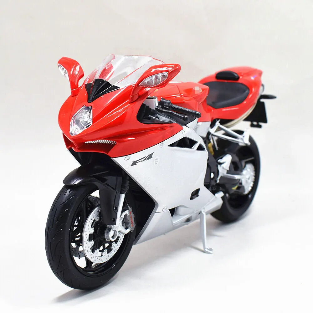 1:10 Welly Agusta F4 игрушечный мотоцикл в коробке