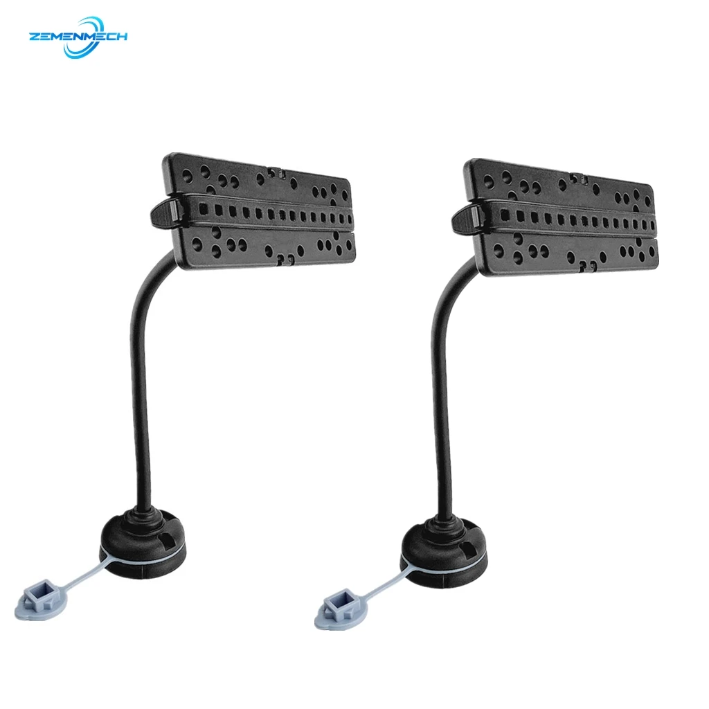 

2PCS 360 Degree Swivel Universal Marine Kayak Electronic Fish Finder Mount Base GPS Plate Rotating Boat GPSMAP Supportor Marine