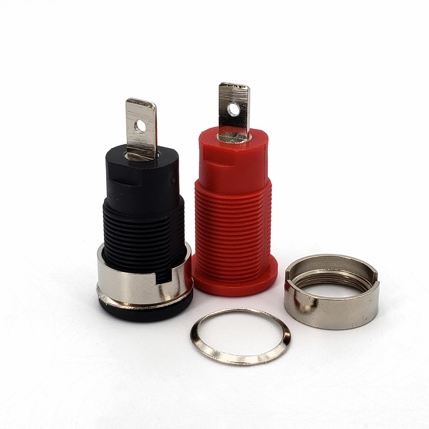 10 шт изолированный нейлон 4 мм Женский Банан Джек Панель Крепление безопасности