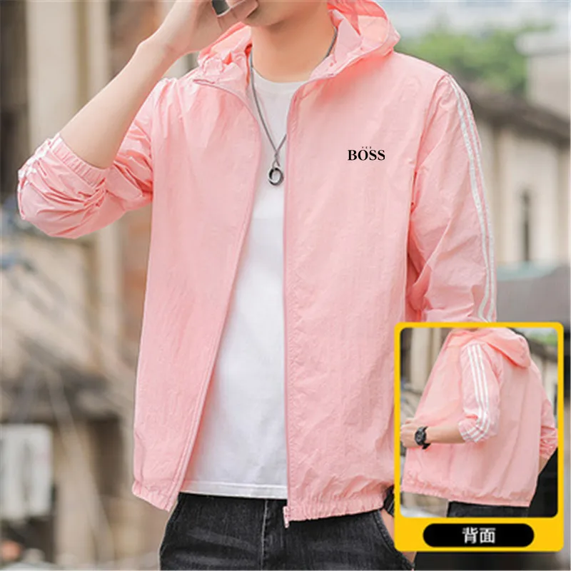 

SunProtection Clothing Menâ€™s And Womenâ€™s Ultra-Thin Breathable Jackets Lightweight Outdoor ShirtsSummer Fishing Skin Windbreaker