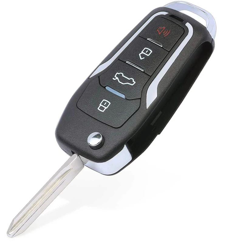 KEYECU 315 МГц CWTWB1U331 обновленный флип-пульт дистанционного ключа Fob 3+ 1 4 кнопки для Ford Explorer, для Lincoln Town Car LS, для Mercury Sable