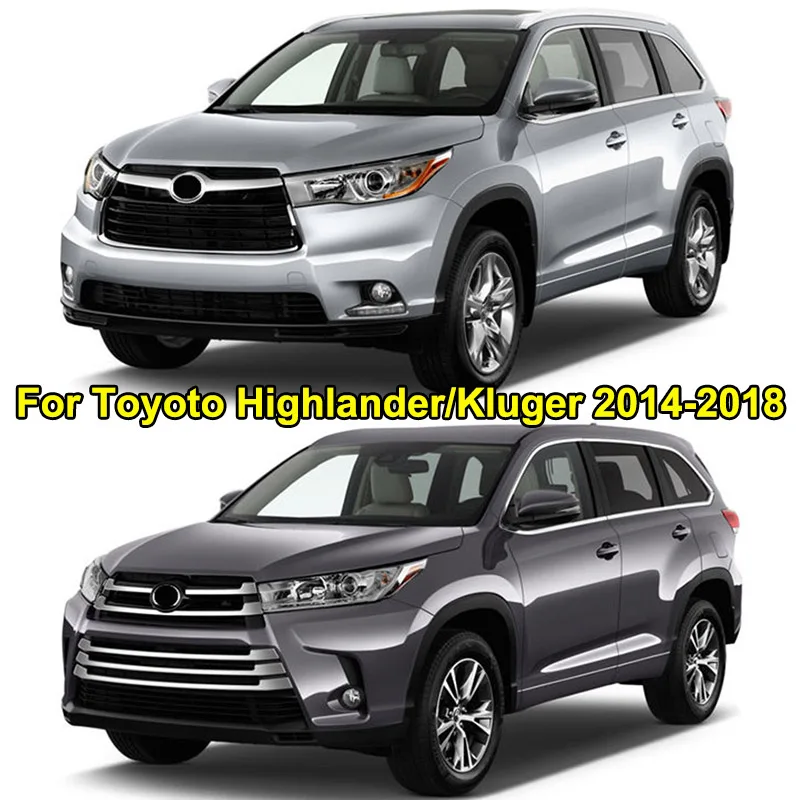 Для Toyota Highlander Kluger 2014 2015 2016 2017 18 хромированная накладка на заднюю багажную дверь