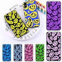 colorful trippy smiley face pattern phone case for iphone 11 12 mini pro xs max 8 7 6 6s plus x 5s se 2020 xr