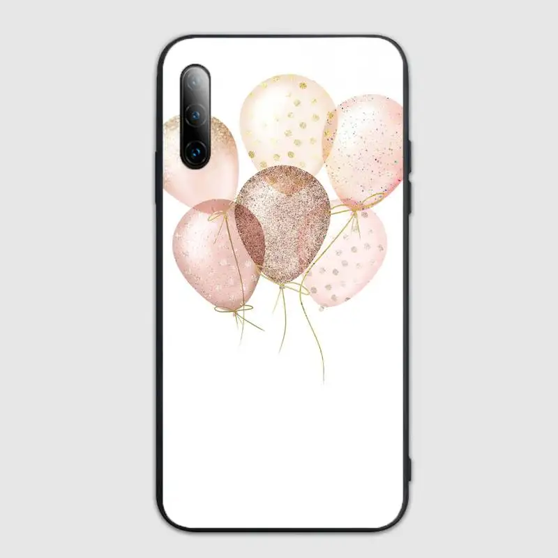 

Hand Drawn Balloon Phone Case For Samsung S Note20 10 2020 S5 21 30 ultra plus A81 Cover Fundas Coque
