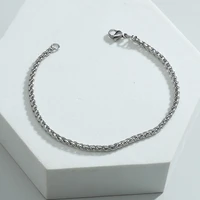 unisex stainless steel bracelet light and luxurious not fade jewelry accessories unique gift for boyfriend