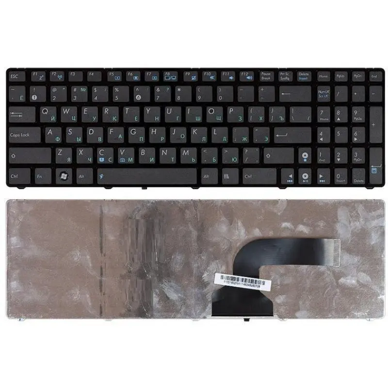 Клавиатура для ноутбука Asus N53 N53JF N53JQ N53SV N53SN N53NB русская черная. | Компьютеры и офис