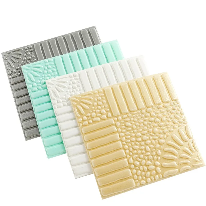 

3D Self-adhesive Wallpaper Bedroom Foam Anti-collision Wall Stickers Waterproof Wallpaper Home Decoration
