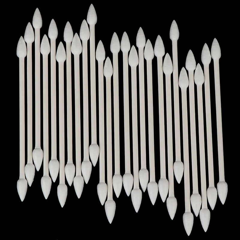 

25Pcs Double Head Large Pointed Clean Cotton Swab Wipe Lens Precision Instrument Clean Industrial Cotton Swab