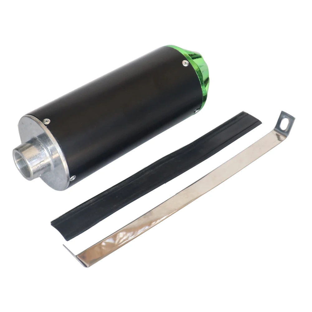 Глушитель выхлопной трубы 28 мм из красного алюминия для квадроцикла