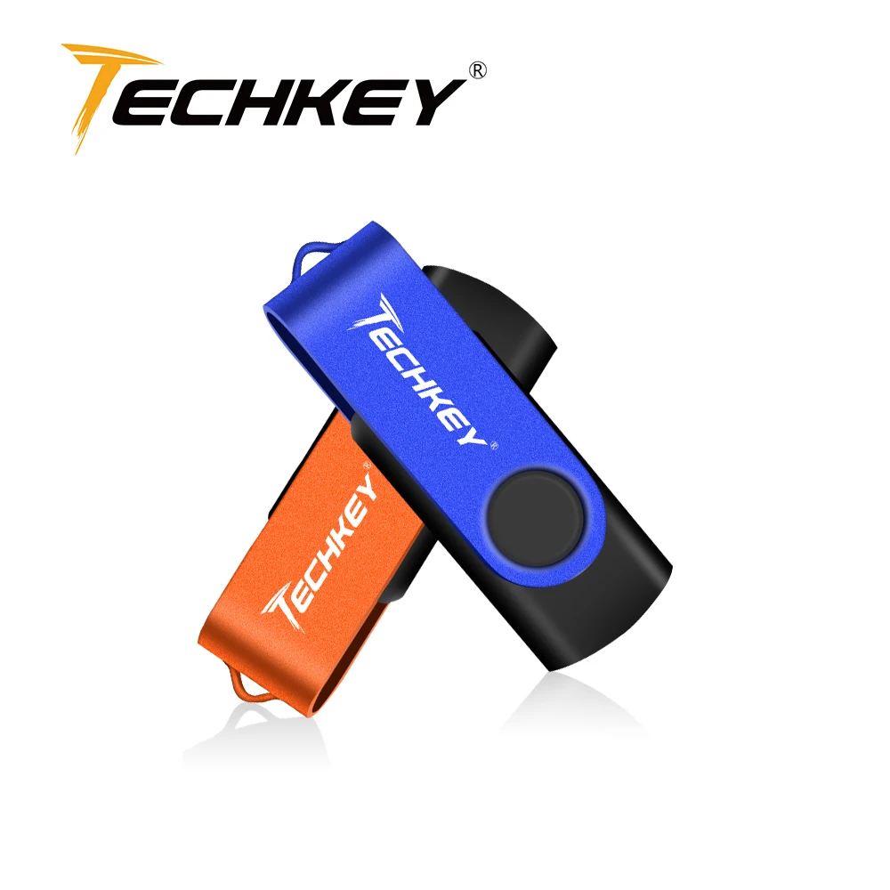 Usb флеш накопитель Techkey в металлическом корпусе 4 ГБ 8 16 32 64 ГБ|USB флэш-накопители| |