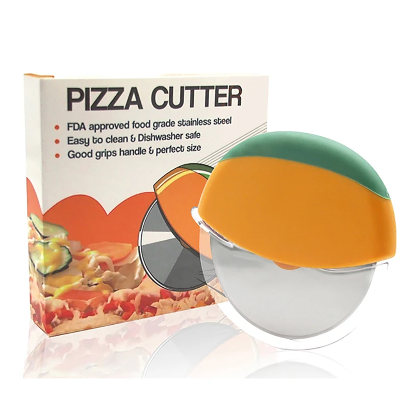 Stainless Steel Pizza Cutter Round Pastry Knife Baking Accessories Cake DIY Tools Kitchen Dishes | Дом и сад