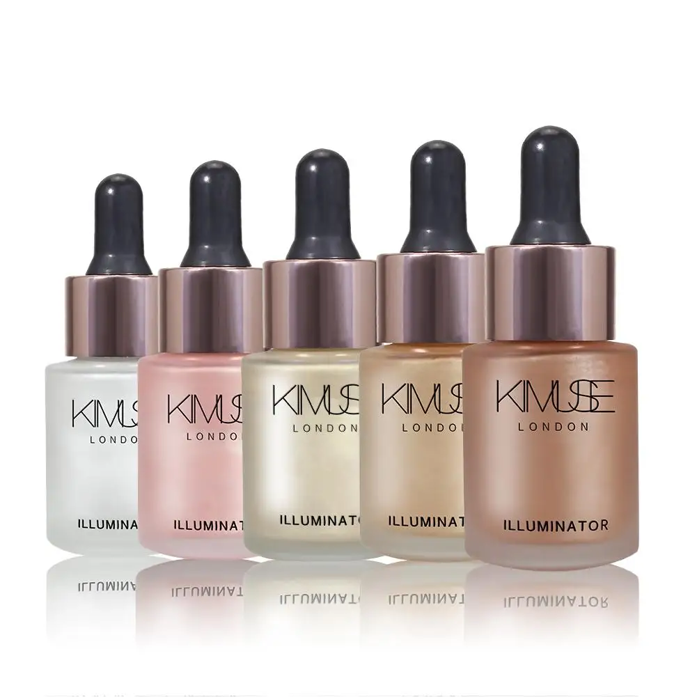 Падение жидкий текстовый маркер лица глаз Осветляющий 3D мерцающий контур основа