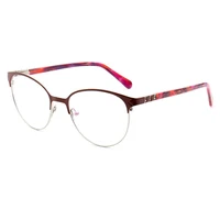 fashion luxury lady cats eye ultralight alloy frame shortsighted glasses myopia lens