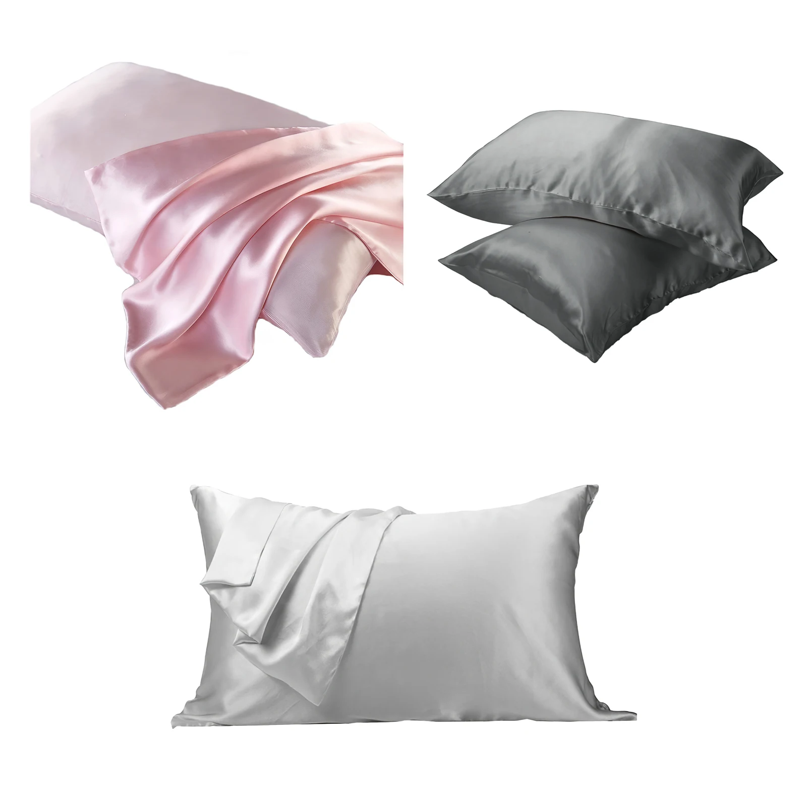

Silk Pillowcase Real Silk Pillowcase Natural Silk Pillowcase Mulberry Silk Pillow Case Silk Pillowcase 51*76cm