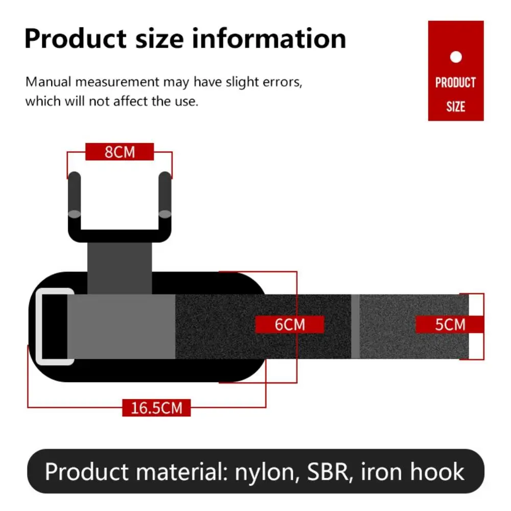 2 шт./компл. поддержка запястья с крючками противоскользящий ремень для фитнеса в