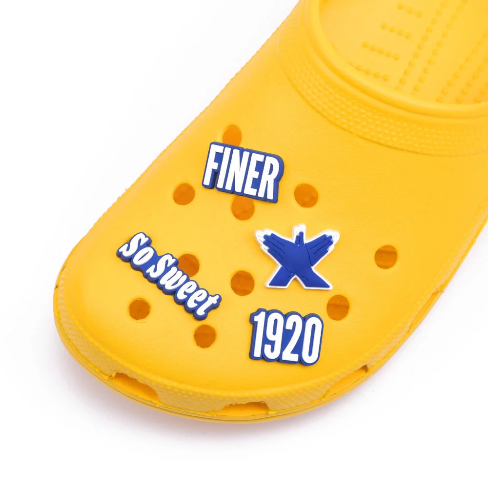 Новинка 1 шт. ПВХ защитная Черная Стильная серия обуви украшение для