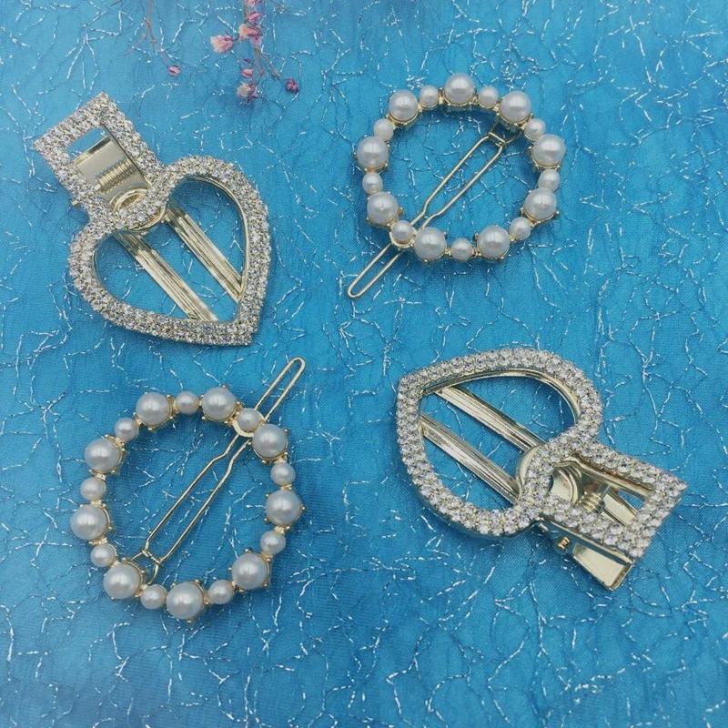 14 шт./компл. Корейская стильная отделан &quotжемчугом&quot заколка для волос