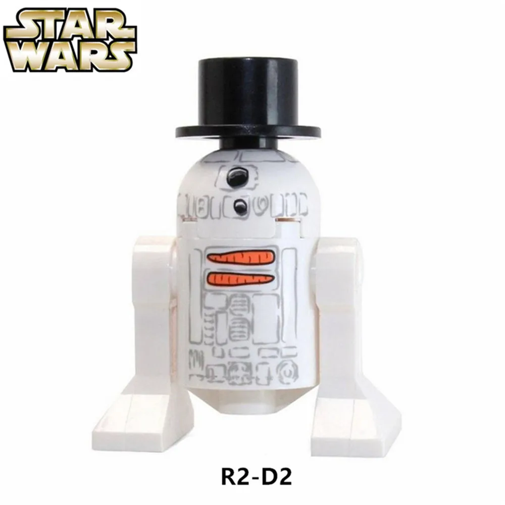 Одна распродажа Звездные войны робот C3Po R2D2 C-3Po R2-D2 BB8 Дарт Вейдер строительные