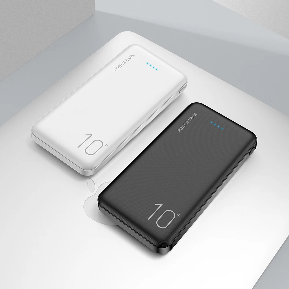 RAXFLY 10000mAh портативное зарядное устройство для iPhone Xiaomi Mi Bateria внешний