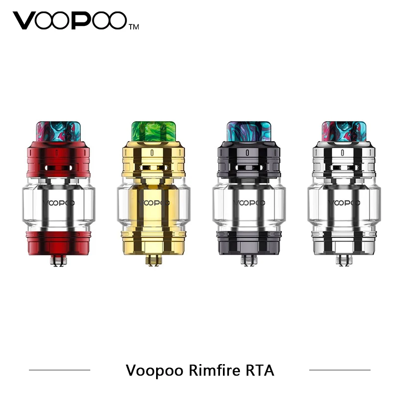 Оригинальный VOOPOO Rimfire RTA 30 мм Диаметр 5 мл Емкость электронная сигарета