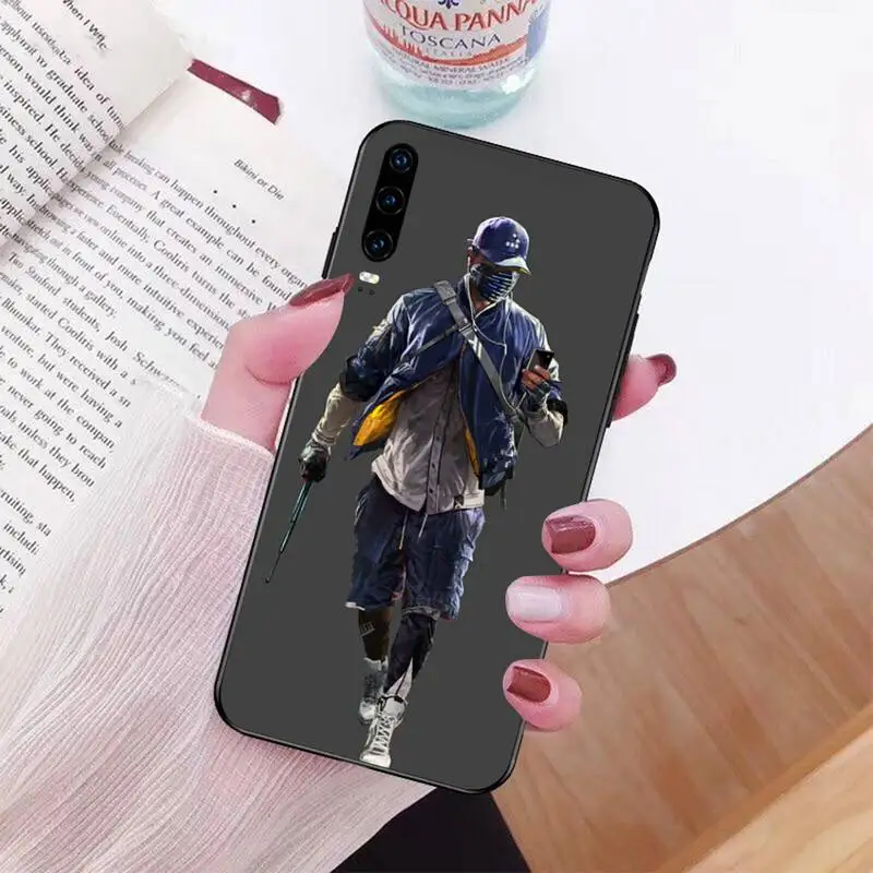 Черный мягкий резиновый чехол PENHUWAN из ТПУ для Huawei P30 P20 Mate 20 Pro Lite Smart Y9 prime