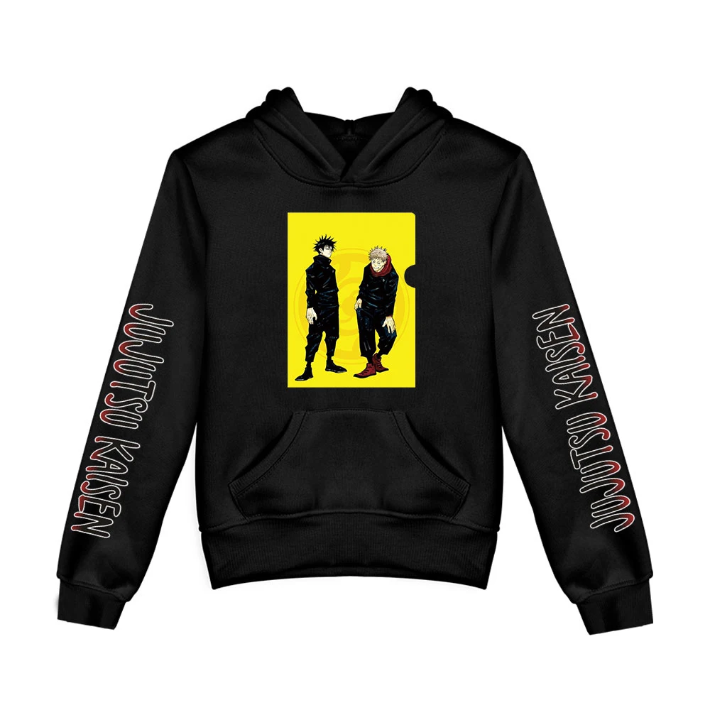

Jujutsu Kaisen Kids Hoodies Sweat Casual Pullover Streetwear Child Cool Print Anime Jujutsu Kaisen manga Hoodie For Boys Girls