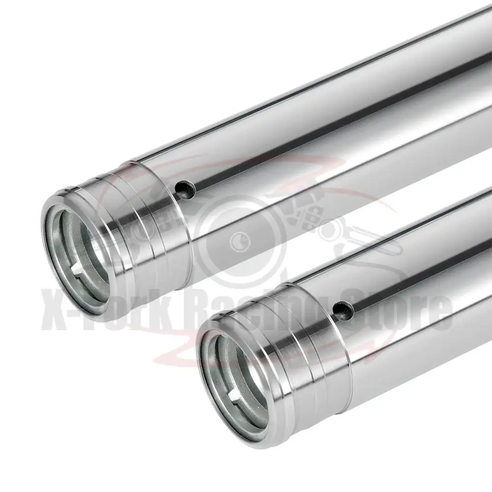 Внутренняя трубка передней вилки трубные прутки 1 серебряная пара для Honda CBR500R