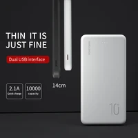 10000 mah ultra thin compact mobile power bank fast charging case battery case for iphone xiaomi portable charger power bank