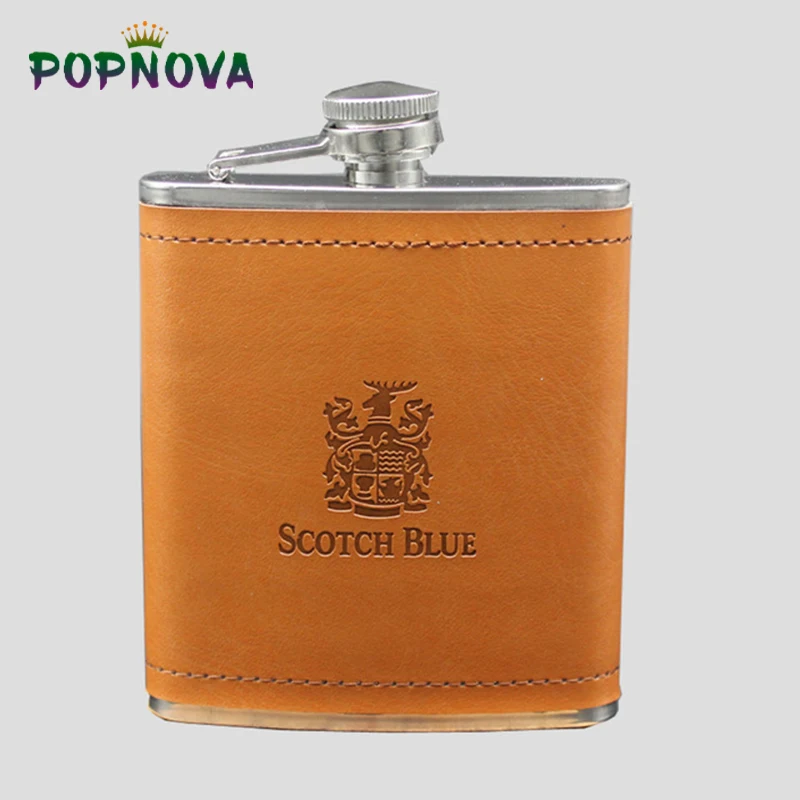 7 унций роскошная фляжка из нержавеющей стали портативный винный алкоголь виски