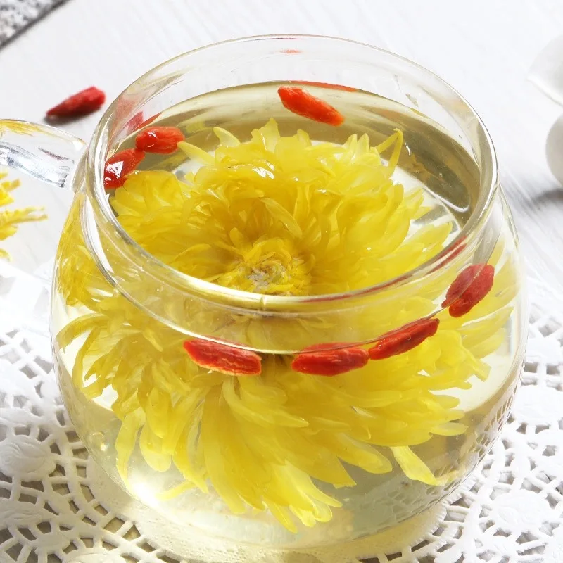 

Red forestOrganic Premium Chrysanthemum Tea Chrysanthemum Buds tea Weight-loss Chinese Chrysanthemum ball flowers tea