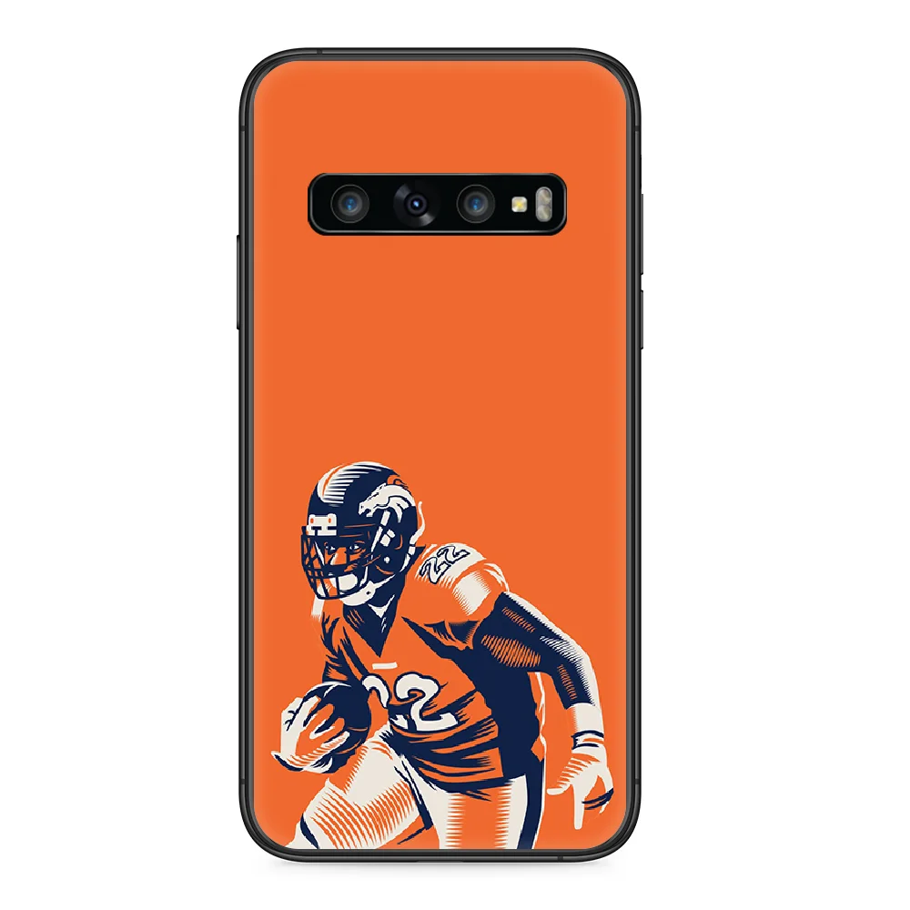 

Rugby Denver Bronco Football Phone case For Samsung Galaxy S 10 20 3 4 5 6 7 8 9 Plus E Lite Uitra black Etui painting coque