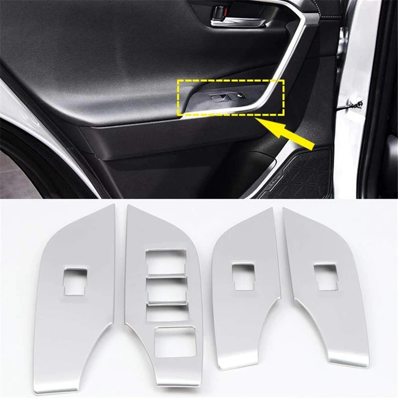 Автомобильный внутренний оконный переключатель консоль панель отделка подходит