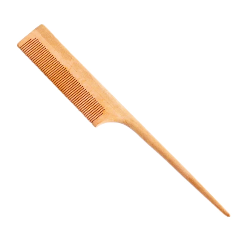 Деревянная расческа для расчесывания тонких Зубцов деревянная термостойкая