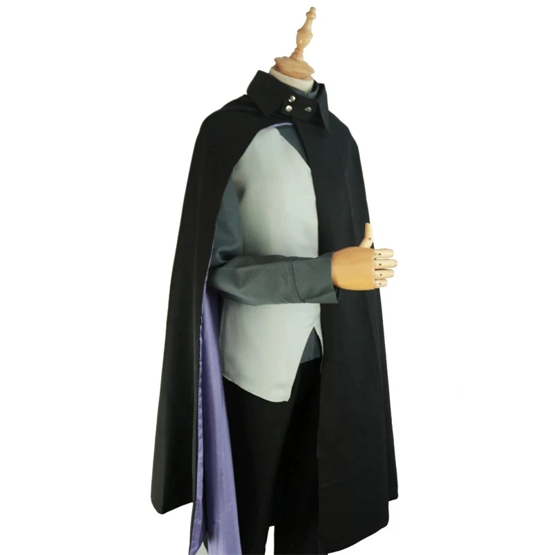 Наруто боруто-для взрослых Uchiha костюм сасуке куртка жилет брюки накидка Хэллоуин