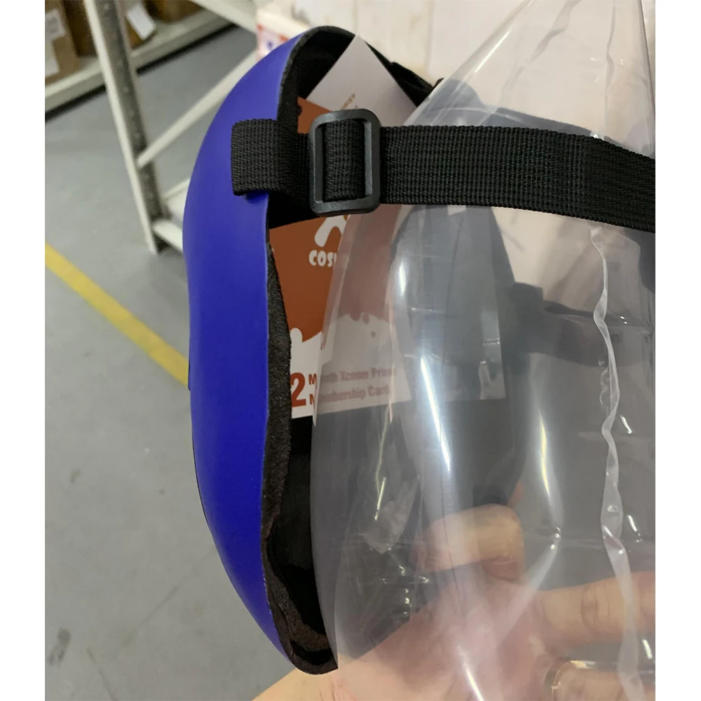 XCOSER, маска для косплея без глаз, темно-фиолетовый, высокое качество, маска из смолы, для праздника, Хэллоуина, фестиваля, вечерние, аксессуары для косплея, маски