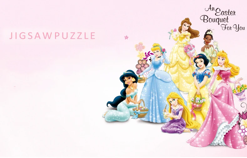 Disney 40 шт. Белоснежка/замороженная/Микки/супер летающий человек серии головоломка 3-5 лет Детская обучающая игрушка головоломка детский подарок