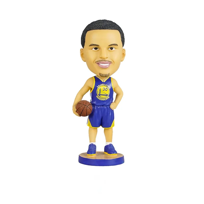 

Resin Model Shakeable Action Figures Toys for NBA Basketball Star Stephen Curry Kobe Bryant Dolls Creative Home Decoration Gifts